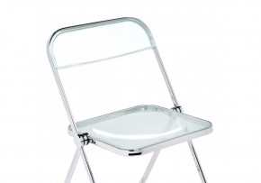 Пластиковый стул Fold складной clear gray-blue в Когалыме - kogalym.ok-mebel.com | фото 5