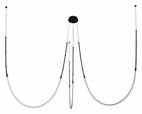 Подвесная люстра Arte Lamp Klimt A2850SP-38BK в Когалыме - kogalym.ok-mebel.com | фото