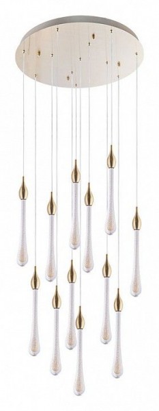 Подвесная люстра Arte Lamp Raindrop A1803LM-36PB в Когалыме - kogalym.ok-mebel.com | фото