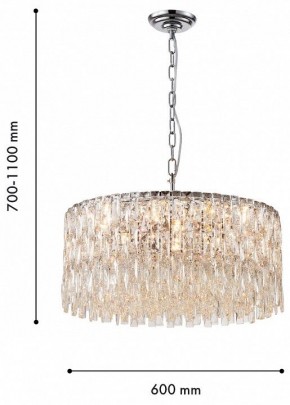 Подвесная люстра Favourite Robby 4723-12P в Когалыме - kogalym.ok-mebel.com | фото 4