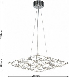 Подвесная люстра Favourite Thinner 4305-8P в Когалыме - kogalym.ok-mebel.com | фото 5