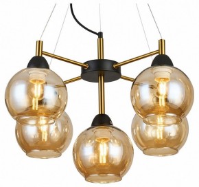 Подвесная люстра Imex MD.9056 MD.9056-5-P-BK+COP в Когалыме - kogalym.ok-mebel.com | фото