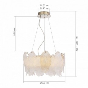 Подвесная люстра ST-Luce LIGHTSOME SL6135.203.01 в Когалыме - kogalym.ok-mebel.com | фото 6