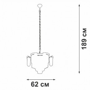 Подвесная люстра Vitaluce V58370 V58370-8/13 в Когалыме - kogalym.ok-mebel.com | фото 3