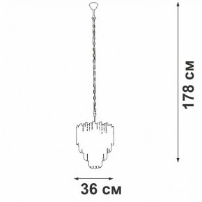 Подвесная люстра Vitaluce V58470 V58470-8/5 в Когалыме - kogalym.ok-mebel.com | фото 4