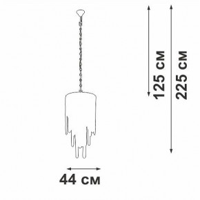 Подвесная люстра Vitaluce V5885 V5885-9/7 в Когалыме - kogalym.ok-mebel.com | фото 3