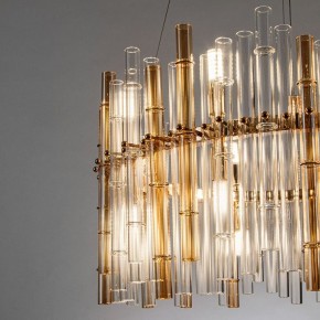 Подвесной светильник Arte Lamp Crystalla A4111LM-16GO в Когалыме - kogalym.ok-mebel.com | фото 3