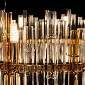 Подвесной светильник Arte Lamp Crystalla A4111LM-16GO в Когалыме - kogalym.ok-mebel.com | фото 6