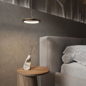 Подвесной светильник Eurosvet Crespella 90034/1 золото в Когалыме - kogalym.ok-mebel.com | фото 5