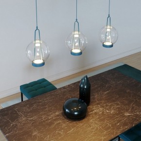 Подвесной светильник Eurosvet Frasco 50267/1 LED синий в Когалыме - kogalym.ok-mebel.com | фото 4