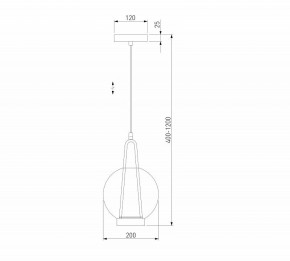 Подвесной светильник Eurosvet Frasco 50267/1 LED синий в Когалыме - kogalym.ok-mebel.com | фото 5