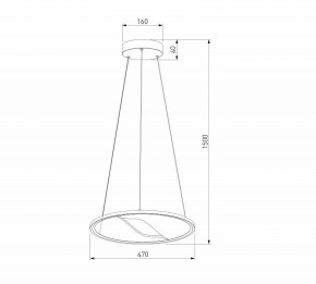 Подвесной светильник Eurosvet Occhio 40026/1 LED серый в Когалыме - kogalym.ok-mebel.com | фото 5