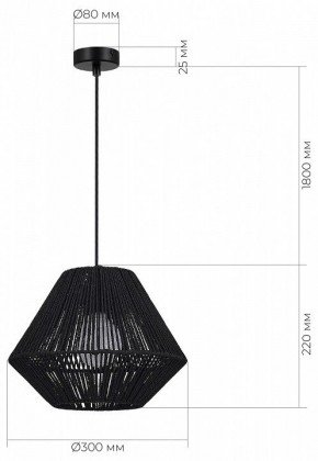 Подвесной светильник EVOLUCE ETTAN SLE6025-403-01 в Когалыме - kogalym.ok-mebel.com | фото 5