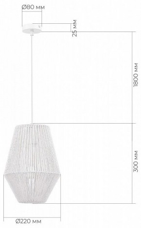 Подвесной светильник EVOLUCE ETTAN SLE6025-513-01 в Когалыме - kogalym.ok-mebel.com | фото 6