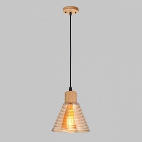 Подвесной светильник Imex MD.5870 MD.5870-1-P-WOOD+BK в Когалыме - kogalym.ok-mebel.com | фото 3