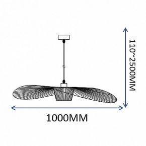 Подвесной светильник Imperiumloft HAT Black ﻿HAT01 в Когалыме - kogalym.ok-mebel.com | фото 5