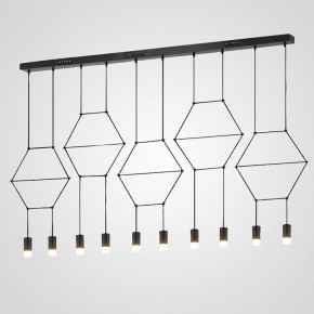 Подвесной светильник Imperiumloft Via Wireflow polyhedral Via01 в Когалыме - kogalym.ok-mebel.com | фото