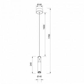 Подвесной светильник Mantra Spark 8965 в Когалыме - kogalym.ok-mebel.com | фото 4