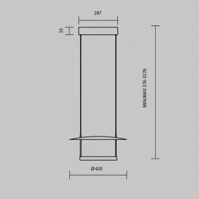 Подвесной светильник Maytoni Ambience MOD280PL-L23B3K1 в Когалыме - kogalym.ok-mebel.com | фото 4