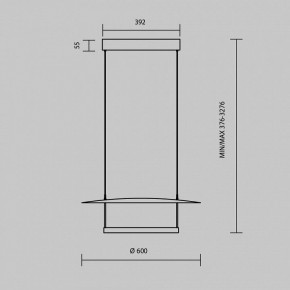 Подвесной светильник Maytoni Ambience MOD280PL-L30B3K1 в Когалыме - kogalym.ok-mebel.com | фото 4