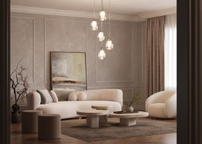 Подвесной светильник Maytoni Aura MOD016PL-05BS в Когалыме - kogalym.ok-mebel.com | фото 4