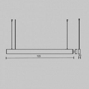 Подвесной светильник Maytoni BASIS P051PL-36W2.7-6K-W в Когалыме - kogalym.ok-mebel.com | фото 7