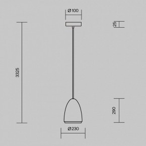Подвесной светильник Maytoni Pilastro MOD430PL-01CM в Когалыме - kogalym.ok-mebel.com | фото 5