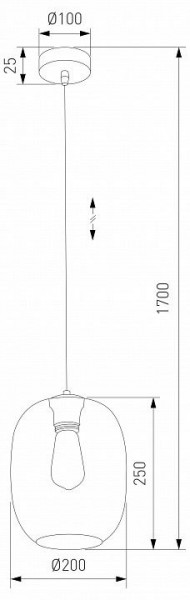 Подвесной светильник TK Lighting Elio 5971 Elio в Когалыме - kogalym.ok-mebel.com | фото 4