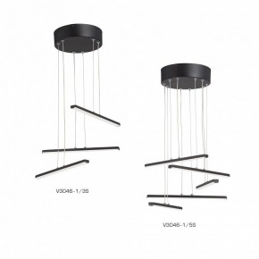 Подвесной светильник Vitaluce V3046 V3046-1/5S в Когалыме - kogalym.ok-mebel.com | фото 3