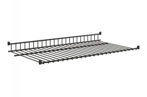 Полка сотовая L695 (черный муар) в Когалыме - kogalym.ok-mebel.com | фото