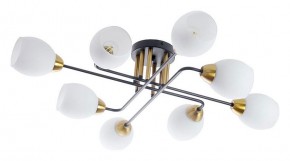 Потолочная люстра Arte Lamp Andrea A8141PL-8BK в Когалыме - kogalym.ok-mebel.com | фото