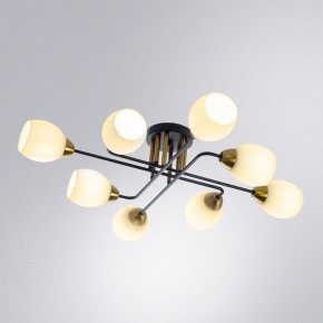 Потолочная люстра Arte Lamp Andrea A8141PL-8BK в Когалыме - kogalym.ok-mebel.com | фото 2