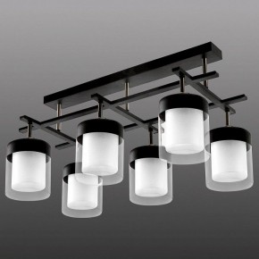 Потолочная люстра Imex MD.06593 MD.06593-6-S-BK+AB в Когалыме - kogalym.ok-mebel.com | фото