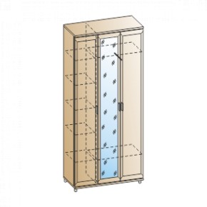 Прихожая Мелисса композиция 2 (Ясень Асахи) в Когалыме - kogalym.ok-mebel.com | фото 2