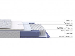 PROxSON Матрас Active Duo S/F (Ткань Трикотаж Эко) 140x190 в Когалыме - kogalym.ok-mebel.com | фото 2