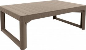 Раскладной стол Лион с регулируемой высотой столешницы (Lyon rattan table) капучино (h400/650) в Когалыме - kogalym.ok-mebel.com | фото 4