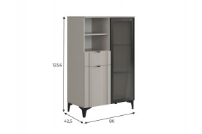 РИЧ Комод 2 со стеклом в Когалыме - kogalym.ok-mebel.com | фото 2