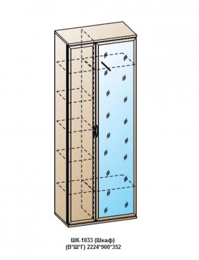 ШК-1033 (Шкаф) в Когалыме - kogalym.ok-mebel.com | фото