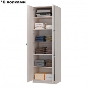 Шкаф 2-х створчатый Зарина ШК-01 (ясень белый) в Когалыме - kogalym.ok-mebel.com | фото 3