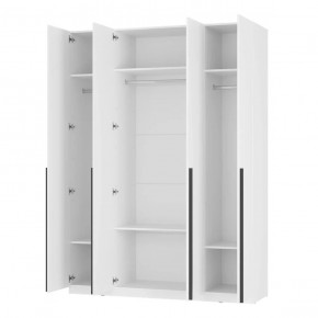 Шкаф 4-х створчатый Айрон ШК-13 (белый) в Когалыме - kogalym.ok-mebel.com | фото 2