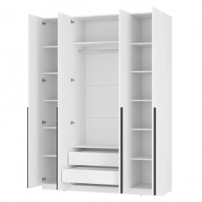 Шкаф 4-х створчатый Айрон ШК-13 (белый) в Когалыме - kogalym.ok-mebel.com | фото 7