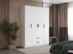 Шкаф 4-х створчатый Титан (белый) в Когалыме - kogalym.ok-mebel.com | фото 5
