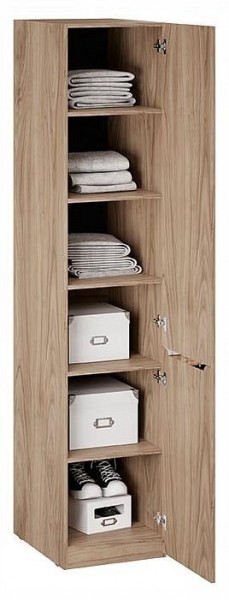 Шкаф для белья Глосс СМ-319.07.002 в Когалыме - kogalym.ok-mebel.com | фото 2