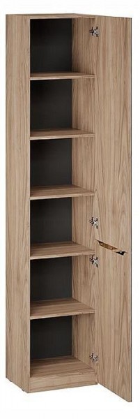 Шкаф для белья Глосс СМ-319.07.011 в Когалыме - kogalym.ok-mebel.com | фото 3
