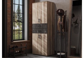 Шкаф для белья Паркинс в Когалыме - kogalym.ok-mebel.com | фото 4