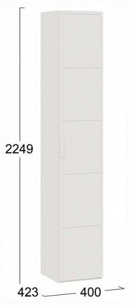Шкаф для белья Стелла Исп.2 в Когалыме - kogalym.ok-mebel.com | фото 4