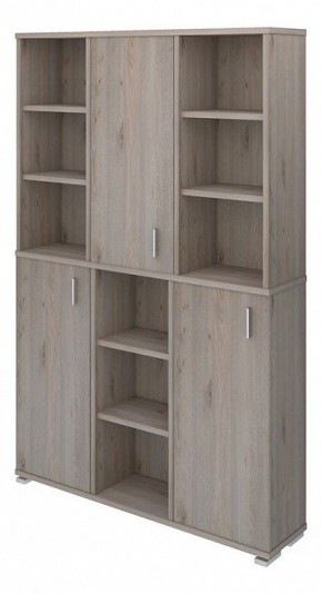 Шкаф книжный Домино нельсон ПУ-40-3 в Когалыме - kogalym.ok-mebel.com | фото