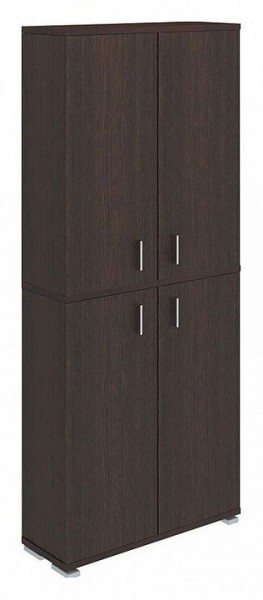 Шкаф книжный Домино ПУ-30-3 в Когалыме - kogalym.ok-mebel.com | фото