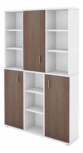 Шкаф книжный Домино ПУ-40-3 в Когалыме - kogalym.ok-mebel.com | фото