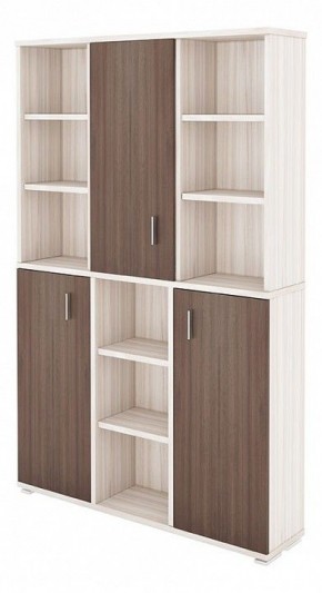 Шкаф книжный Домино ПУ-40-3 в Когалыме - kogalym.ok-mebel.com | фото